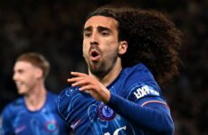 PREMIER LEAGUE : FRIDAY – 16/05/2025  (PHOTO – MARC CUCURELLA SCORES FOR CHELSEA)