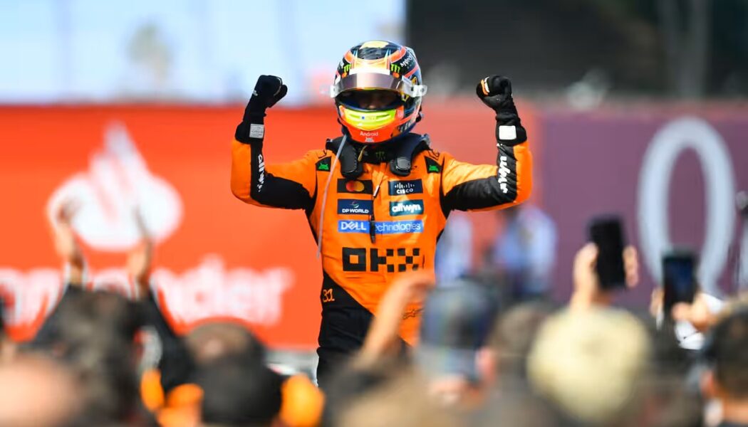 OSCAR PIASTRI HAS WON THE SPANISH GRAND PRIX 2025!
