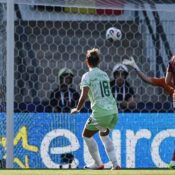 UEFA WOMEN’S EUROS 2025 : BELGIUM WOMEN VS ITALY WOMEN – 03/07/2025  (PHOTO – ARIANNA CARUSSO SCORES FOR ITALY)