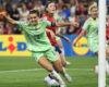 UEFA WOMEN’S EUROS 2025 QUARTER-FINAL : NORWAY VS ITALY – 16/07/2025  (PHOTO – ITALY’S CRISTIANA GIRELLI CELEBRATES)