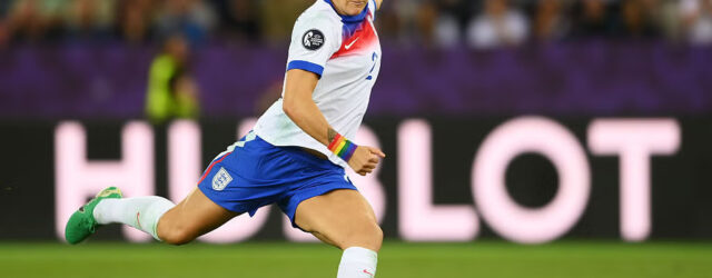 UEFA WOMEN’S EUROS 2025 QUARTER-FINAL :  SWEDEN VS ENGLAND – 17/07/2025 (PHOTO – LUCY BRONZE SCORES FOR ENGLAND – TWICE!)