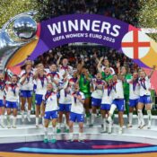 THE LIONESSES HAVE BEATEN SPAIN ON PENALTIES (3 – 1) IN BACK-TO-BACK TROPHIES IN THE EUROS!