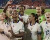 UEFA WOMEN’S EUROS – NETHERLANDS VS FRANCE – 14/07/2025  (PHOTO – THE FRENCH LADIES CELEBRATE)