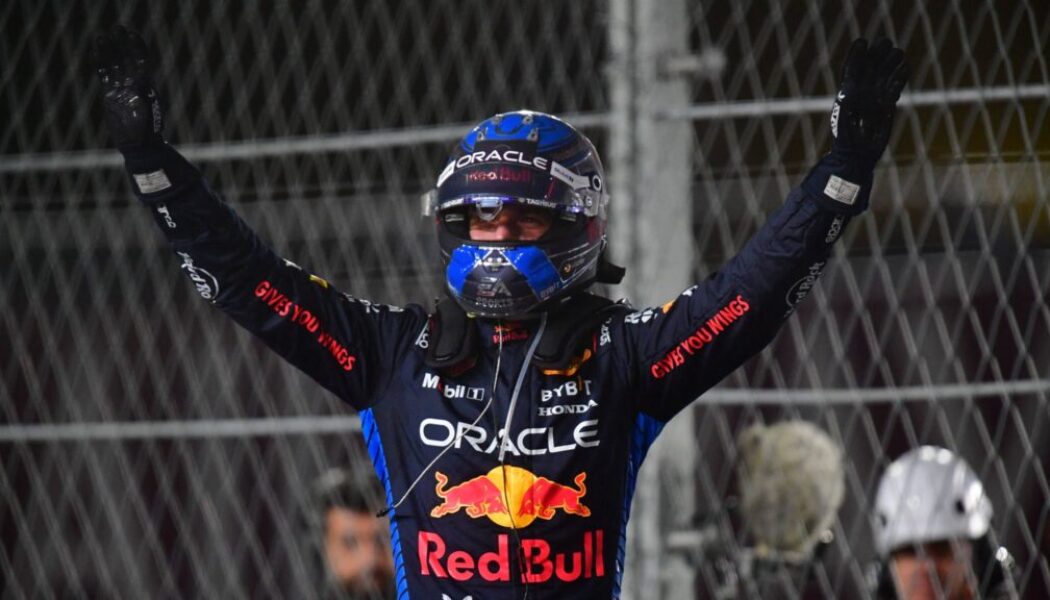 MAX VERSTAPPEN WINS FOURTH WORLD TITLE AT THE LAS VEGAS GRAND PRIX 2024 & GEORGE RUSSELL, LEWIS HAMILTON & CARLOS SAINZ COME 1ST, 2ND & 3RD IN THE RACE