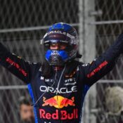 MAX VERSTAPPEN WINS FOURTH WORLD TITLE AT THE LAS VEGAS GRAND PRIX 2024 & GEORGE RUSSELL, LEWIS HAMILTON & CARLOS SAINZ COME 1ST, 2ND & 3RD IN THE RACE