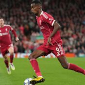CHAMPIONS LEAGUE : LIVERPOOL VS ATLETICO MADRID – 17/09/2025  (PHOTO – ALEXANDER ISAK ON THE BALL)