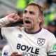 PREMIER LEAGUE :  EVERTON VS WEST HAM – 29/09/2025  (PHOTO – JARROD BOWEN CELEBRATES)