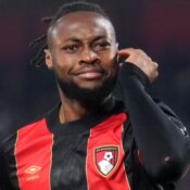 PREMIER LEAGUE : BOURNEMOUTH VS FULHAM – 03/10/2025  (PHOTO – ANTOINE SEMENYO SCORES A BRACE FOR BOURNEMOUTH )