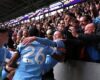 PREMIER LEAGUE MATCHES : 05/10/2025  (PHOTO – ERLING HAALAND CELEBRATES)