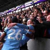 PREMIER LEAGUE MATCHES : 05/10/2025  (PHOTO – ERLING HAALAND CELEBRATES)