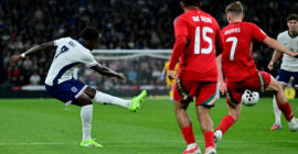 INTERNATIONAL FRIENDLY :  ENGLAND VS WALES – 09/10/2025  (PHOTO – BUKAYO SAKA SCORES)