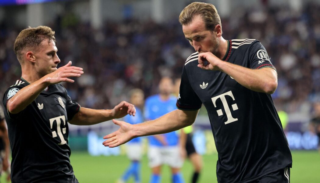 CHAMPIONS LEAGUE MATCHES – 30/09/2025  (PHOTO – HARRY KANE KISSES HIS WEDDING RING AFTER SCORING A BRACE FOR BAYERN MUNICH)