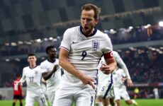 FIFA WORLD CUP EUROPEAN QUALIFYING : ALBANIA VS ENGLAND – 16/11/2025  (PHOTO – HARRY KANE CELEBRATES)