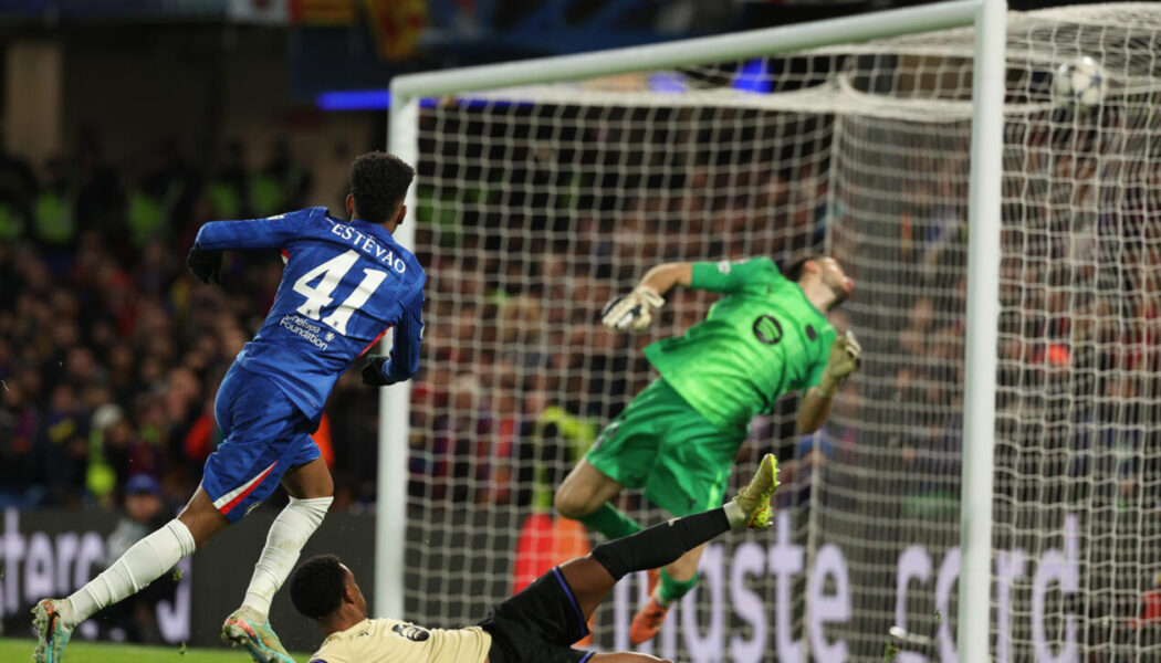 CHAMPIONS LEAGUE : TUESDAY – 25/11/2025  (PHOTO – ESTEVAO SCORES FOR CHELSEA)