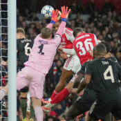 CHAMPIONS LEAGUE : ARSENAL VS BAYERN MUNICH – 26/11/2025  (PHOTO – JURRIEN TIMBER SCORES BRILLIANT GOAL!)