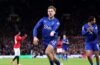 PREMIER LEAGUE : MAN UNITED VS EVERTON – 24/11/2025  (PHOTO – KIERNAN DEWSBURY-HALL CELEBRATES)
