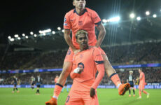 CHAMPIONS LEAGUE : WEDNESDAY – 05/11/2025 (PHOTO – LAMINE YAMAL CELEBRATES)