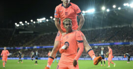 CHAMPIONS LEAGUE : WEDNESDAY – 05/11/2025 (PHOTO – LAMINE YAMAL CELEBRATES)