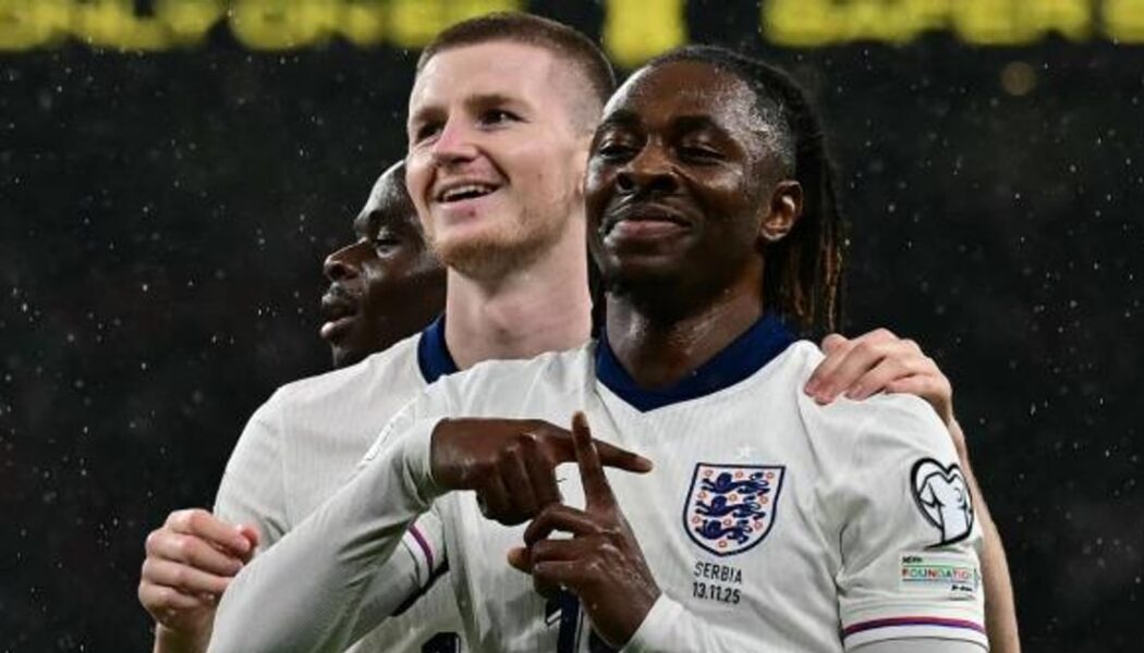 FIFA WORLD CUP EUROPEAN QUALIFYING : ENGLAND VS SERBIA – 13/11/2025 (PHOTO – EZE CELEBRATES)