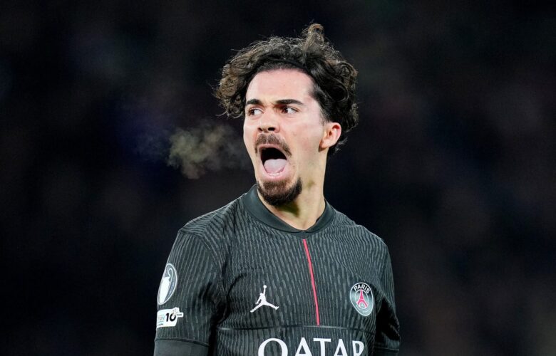 CHAMPIONS LEAGUE :  WEDNESDAY – PSG VS TOTTENHAM & LIVERPOOL VS PSV EINDHOVEN – 26/11/2025  (PHOTO – VITINHA CELEBRATES)