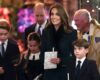 PRINCESS KATE ATTENDS JOYFUL CAROL SERVICE WITH FAMILY