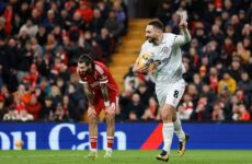 FA CUP : LIVERPOOL VS BARNSLEY – 12/01/2026  (PHOTO – ADAM PHILLIPS CELEBRATES)