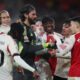 PREMIER LEAGUE :  ARSENAL VS LIVERPOOL – 08/01/2026  (PHOTO – THINGS GOT A LITTLE FEISTY AT THE END OF THE MATCH!)