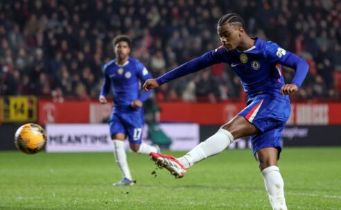 FA CUP : CHELSEA VS CHARLTON ATHLETIC – 10/01/2026  (PHOTO – JORREL HATO SCORES HIS 1ST GOAL FOR CHELSEA)