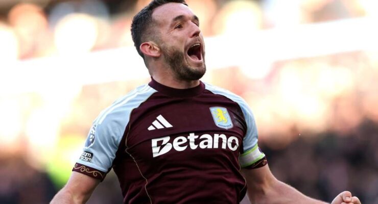 PREMIER LEAGUE : ASTON VILLA VS NOTTINGHAM FOREST – 03/01/2026  (PHOTO – JOHN MCGINN CELEBRATES)