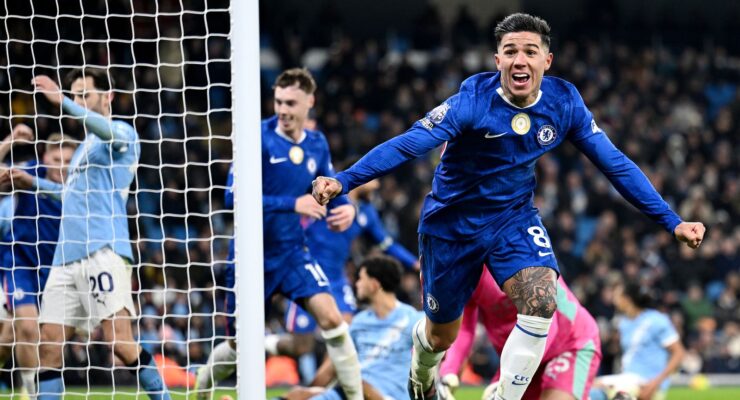 PREMIER LEAGUE : SUNDAY – 04/01/2026  (PHOTO – ENZO MARENZA CELEBRATES)