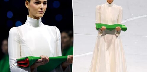 MORE SPECTACULAR MOMENTS FROM THE OLYMPICS OPENING CEREMONY MILANO CORTINA 2026 WHICH WE MAY HAVE MISSED!  (PHOTO – VITTORIA CERETTI PRESENTED THE FLAG TO THE HONOUR GUARD)