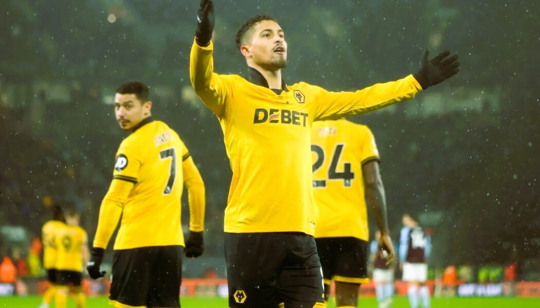 PREMIER LEAGUE : WOLVES VS ASTON VILLA – 27/02/2026  (PHOTO – JOAO GOMES CELEBRATES)