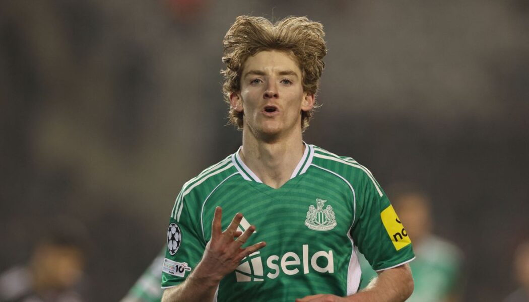 CHAMPIONS LEAGUE KNOCKOUT PLAY-OFFS : QARABAG FK VS NEWCASTLE UNITED – 18/02/2026 – (PHOTO – ANTHONY GORDON SCORED FOUR GOALS!)