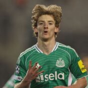 CHAMPIONS LEAGUE KNOCKOUT PLAY-OFFS : QARABAG FK VS NEWCASTLE UNITED – 18/02/2026 – (PHOTO – ANTHONY GORDON SCORED FOUR GOALS!)