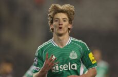 CHAMPIONS LEAGUE KNOCKOUT PLAY-OFFS : QARABAG FK VS NEWCASTLE UNITED – 18/02/2026 – (PHOTO – ANTHONY GORDON SCORED FOUR GOALS!)