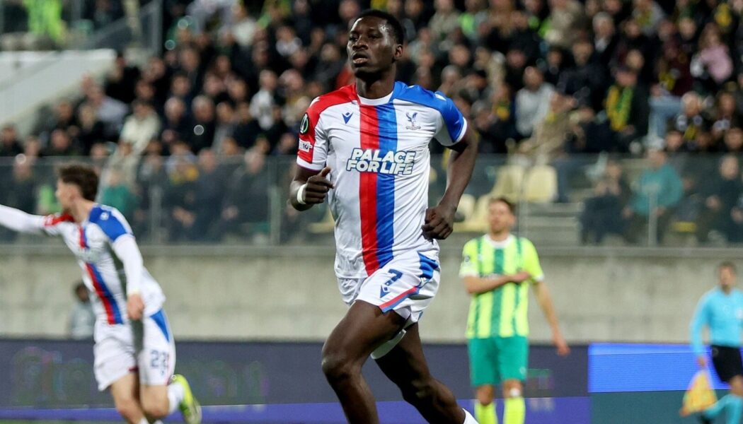 UEFA CONFERENCE LEAGUE : AEK LARNACA VS CRYSTAL PALACE – 19/03/2026  (PHOTO – ISMAILA SARR CELEBRATES)