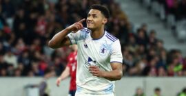 UEFA EUROPA LEAGUE – THURSDAY – 12/03/2026  (PHOTO – OLLIE WATKINS CELEBRATES)