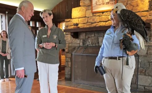 KING CHARLES VISITS NATIONAL PARK ON LAST DAY OF ROYAL VISIT
