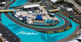 WHO WON SPRINT POLE IN MIAMI?
