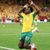 FIFA WORLD CUP 2026 :  SUNDAY – 14/06/2026  (PHOTO – NESTORY IRANKUNDA CELEBRATES)