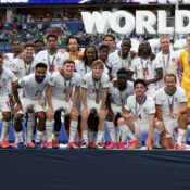 FIFA WORLD CUP 2026 : FRANCE VS ENGLAND – 18/07/2026  (PHOTO – ENGLAND HAVE SECURED THEIR BEST FIFA WORLD CUP FINISH IN 60 YEARS, WINNING BRONZE AFTER DEFEATING FRANCE)