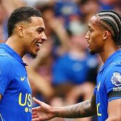 PREMIER LEAGUE : SUNDAY – 30/08/2026  (PHOTO – MORGAN ROGERS & JOAO PEDRO CELEBRATE)
