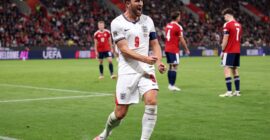 UEFA NATIONS LEAGUE : ENGLAND VS CZECHIA – 06/10/2026  (PHOTO – HARRY KANE CELEBRATES SCORING A BRACE)