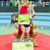 KEELY HODGKINSON WINS GOLD IN 800M