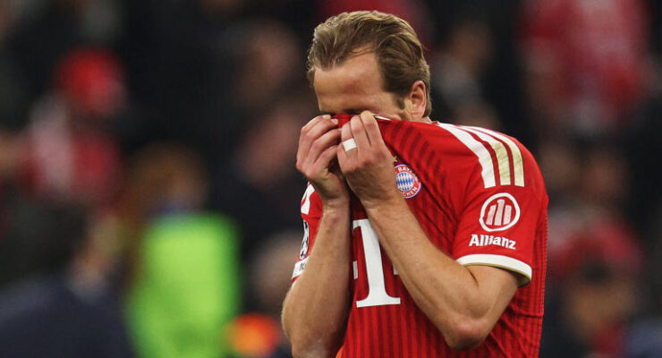 UEFA CHAMPIONS LEAGUE : BAYERN MUNICH VS PSG – 06/05/2026  (PHOTO – HARRY KANE WAS EMOTIONAL AT THE END OF THE MATCH)