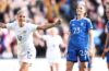 The Lionesses vs Italy – 19/02/2023  (Photo Rachel Daly Celebrating)