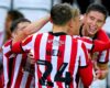 View Exciting Championship Football From Monday 10th April 2023 (Photo Sunderland FC Celebrating)