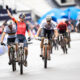 Sensational wins for Great Britain’s Tom Pidcock and Austria’s Laura Stigger in first UCI Mountain Bike Short Track World Cups of the 2023 series.