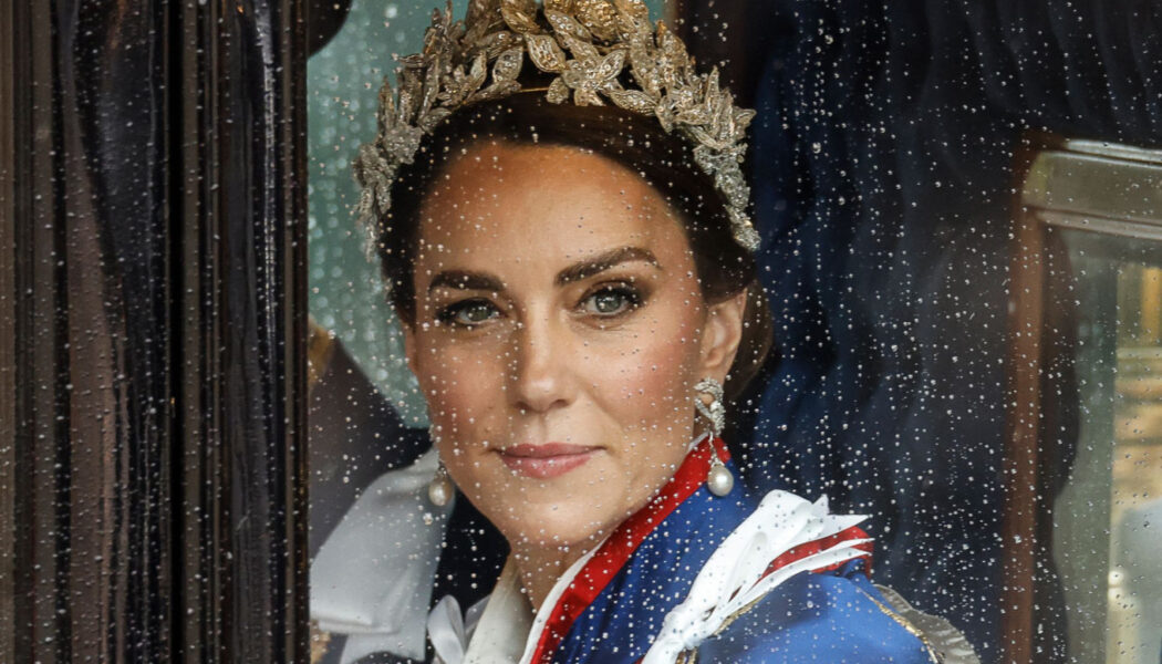 PRINCESS KATE STUNS IN CORONATION ROBE ON DAY OF CORONATION