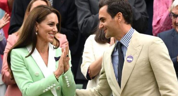 ANOTHER LOOK BACK AT WHEN KATE VISITED WIMBLEDON & THE ROYAL TENNIS CHAMPIONSHIP